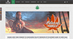 Desktop Screenshot of cannabisenergydrink.nl
