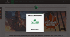 Desktop Screenshot of cannabisenergydrink.com